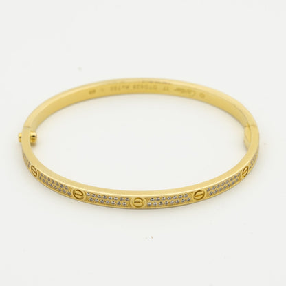 [Garvey ]LOVE BRACELET 3.65MM DIAMOND-PAVED