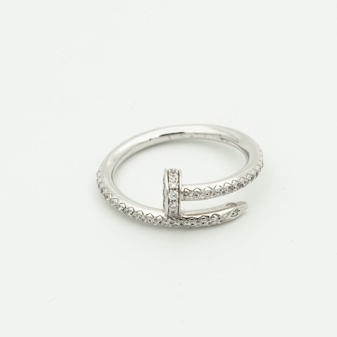 [Garvey ]JUSTE RING 1.8MM SILVER DIAMONDS