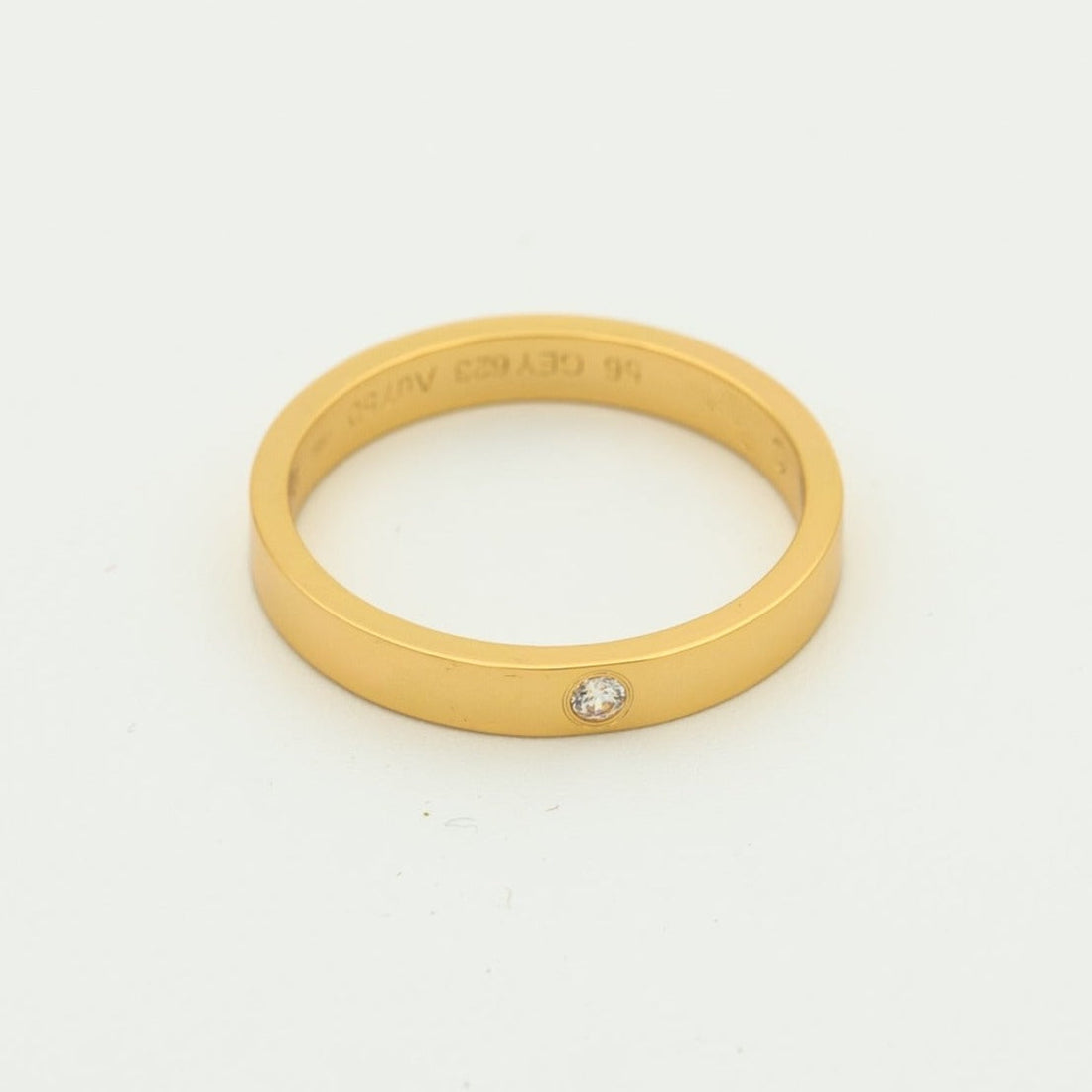 [Garvey ]LOVE RING 4MM 1 DIAMOND