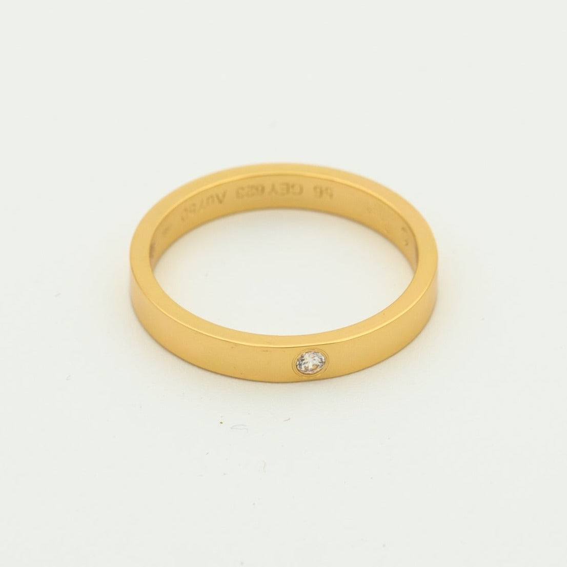 [Garvey ]LOVE RING 4MM 1 DIAMOND