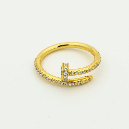 [Garvey ]JUSTE RING 1.8MM GOLD DIAMONDS