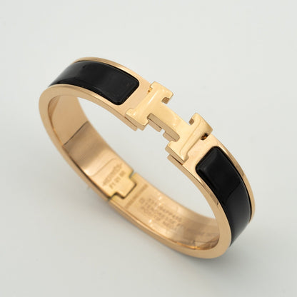 [Garvey ]H BLACK BRACELET
