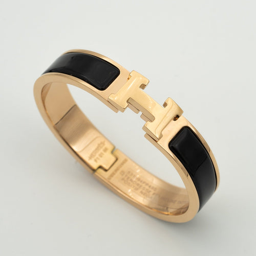 [Garvey ]H BLACK BRACELET