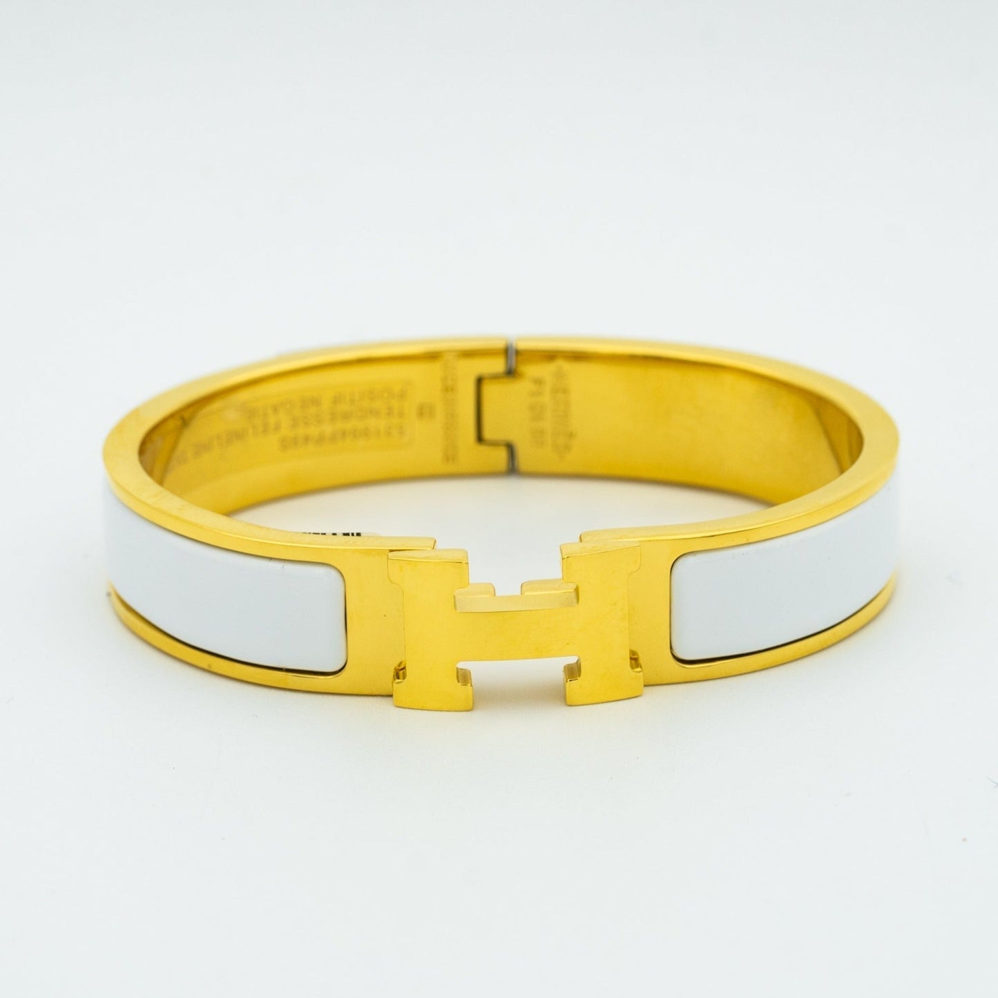 [Garvey]H WHITE BRACELET