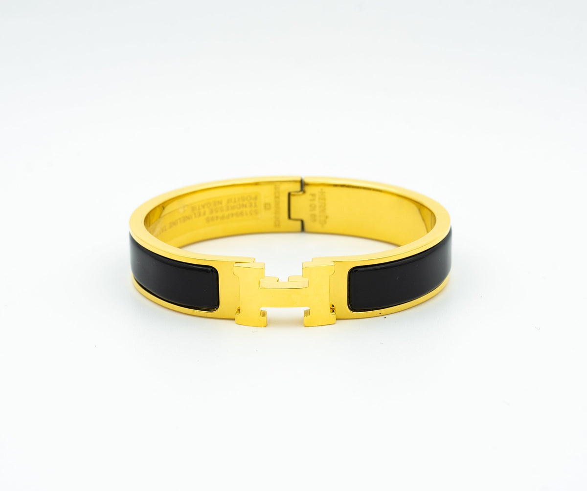 [Garvey ]H BLACK BRACELET