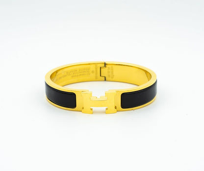 [Garvey ]H BLACK BRACELET