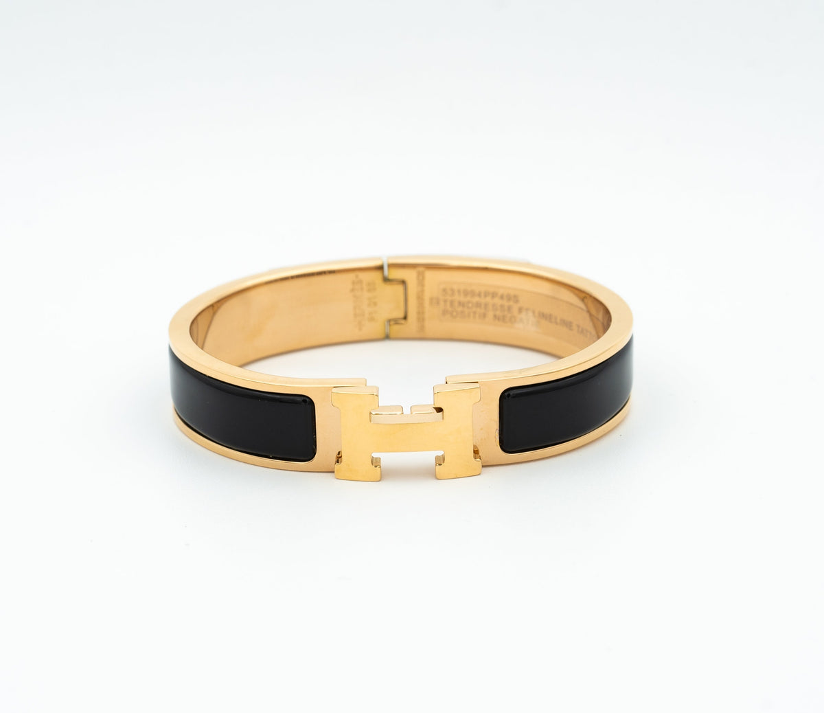 [Garvey ]H BLACK BRACELET