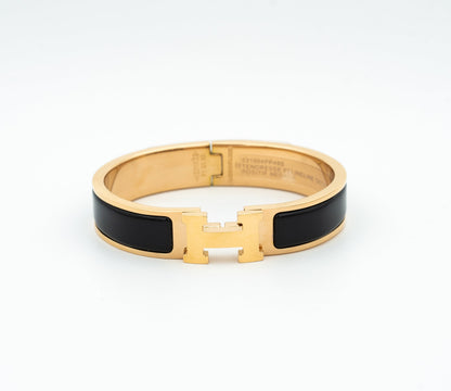 [Garvey ]H BLACK BRACELET