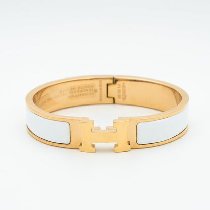 [Garvey]H WHITE BRACELET