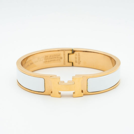 [Garvey]H WHITE BRACELET