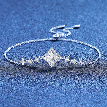 [Garvey]MARQUISE-CLOVER MOISSANITE BRACELET