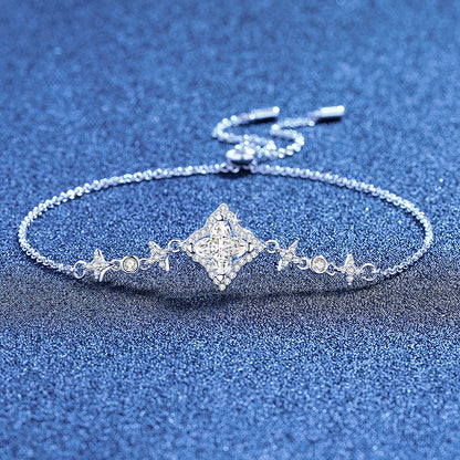 [Garvey]MARQUISE-CLOVER MOISSANITE BRACELET