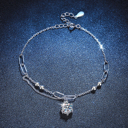[Garvey]CLASSIC SOLITAIRE MOISSANITE BRACELET