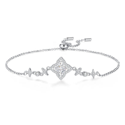 [Garvey]MARQUISE-CLOVER MOISSANITE BRACELET