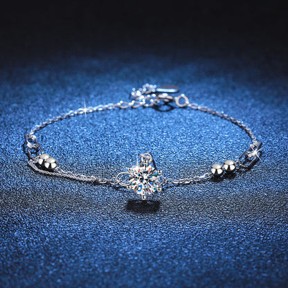 [Garvey]CLASSIC SOLITAIRE MOISSANITE BRACELET