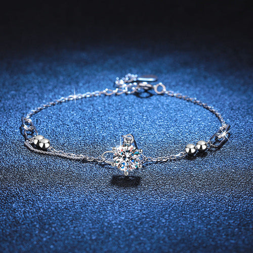 [Garvey]CLASSIC SOLITAIRE MOISSANITE BRACELET