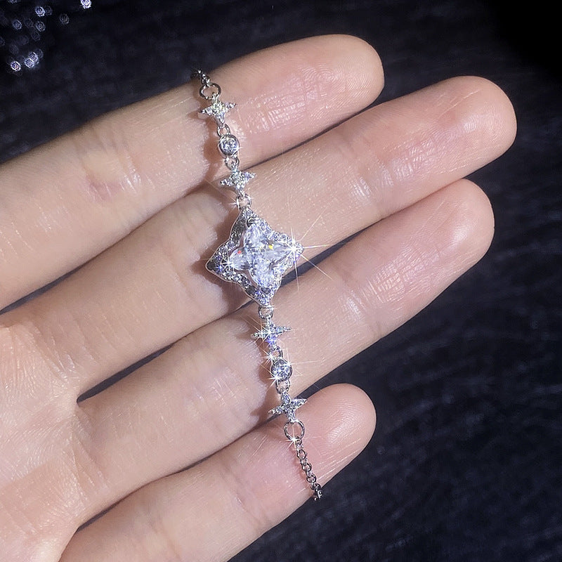 [Garvey]MARQUISE-CLOVER MOISSANITE BRACELET