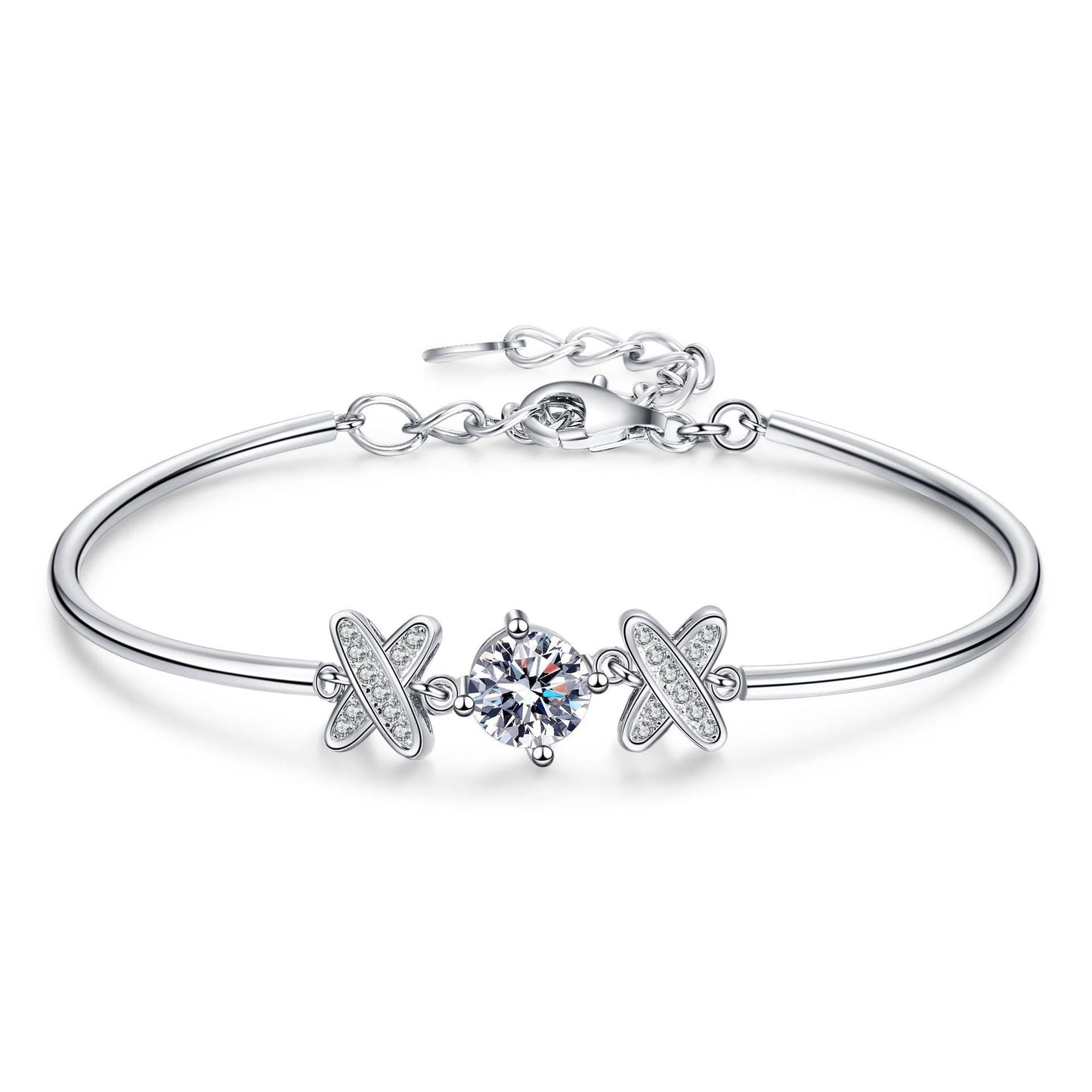 [Garvey]ELEGANT BOW-KNOT MOISSANITE BRACELET