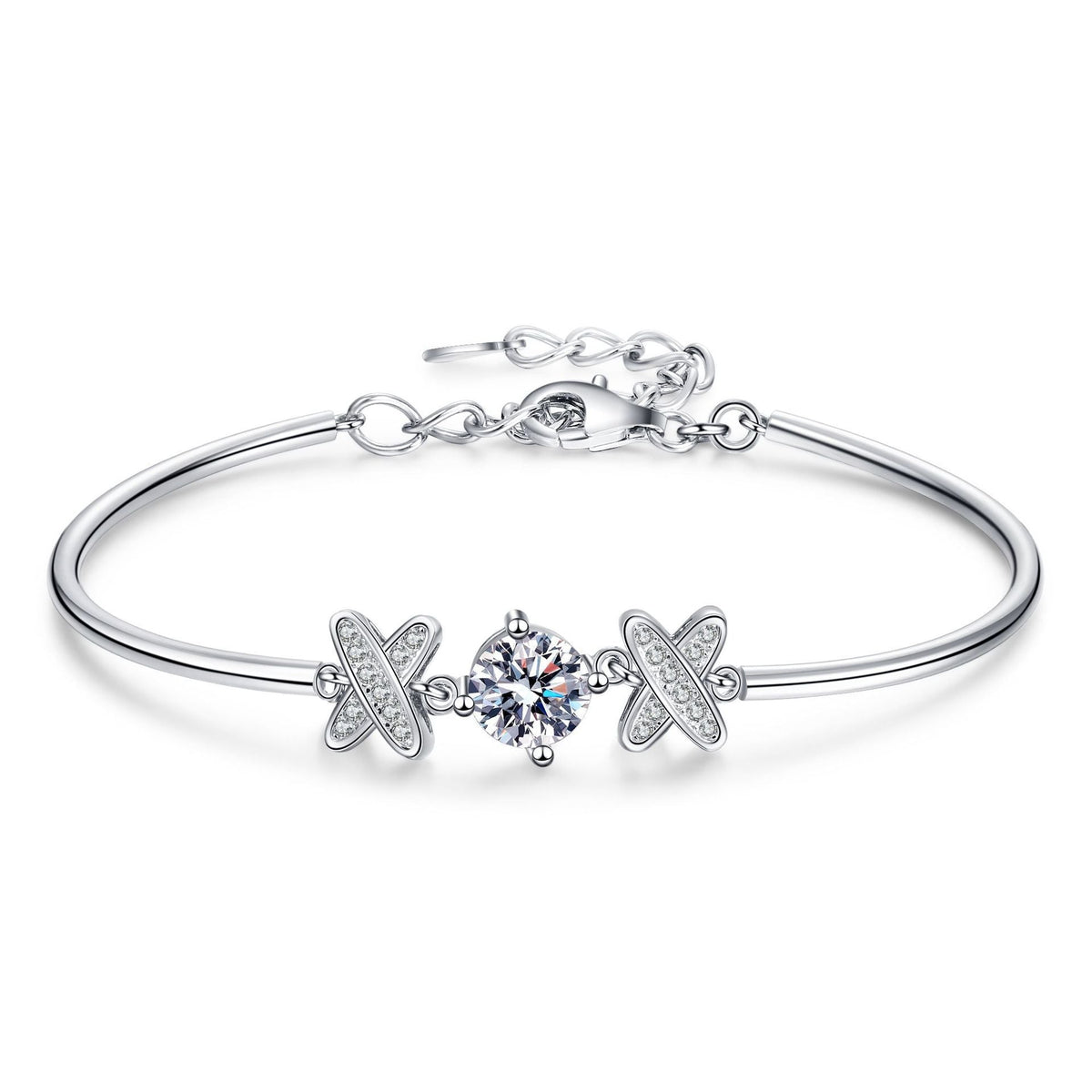 [Garvey]ELEGANT BOW-KNOT MOISSANITE BRACELET