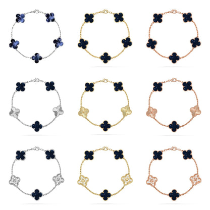 [Garvey ]CLOVER 5 MOTIF PIETERSITE BRACELET COLLECTION