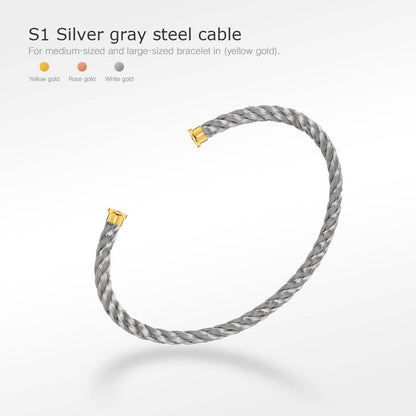 [Garvey ]FORCE SERIES BRACELET CABLES 50 CHOICES (DIY SELECTION)