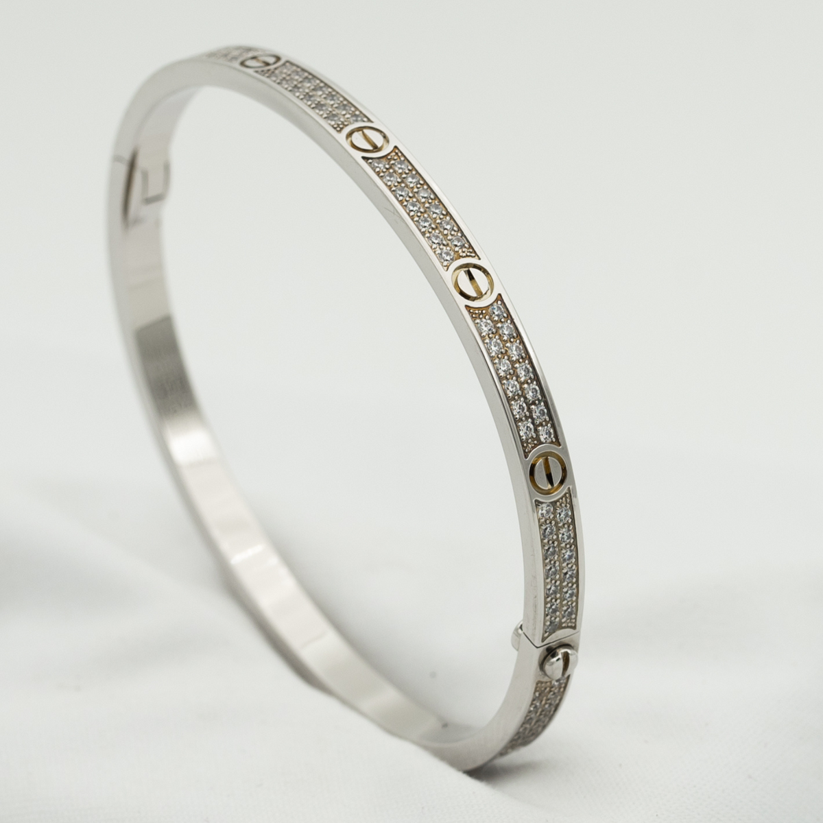 [Garvey ]LOVE BRACELET 3.65MM DIAMOND-PAVED