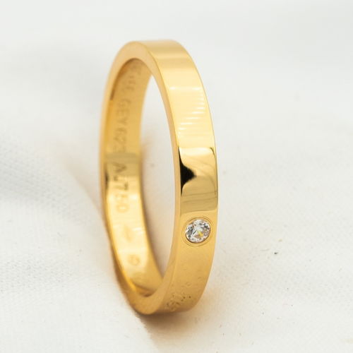 [Garvey ]LOVE RING 4MM 1 DIAMOND