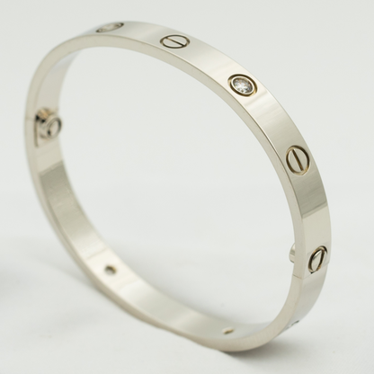 [Garvey ]LOVE BRACELET 6.1MM 4 DIAMONDS