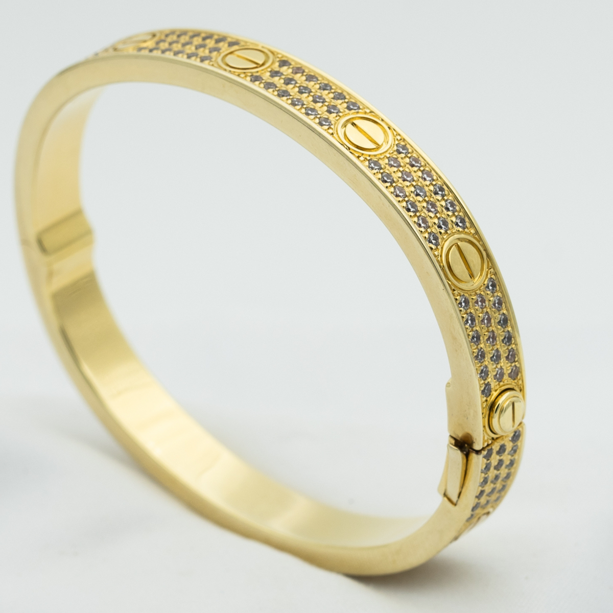 [Garvey ]LOVE BRACELET 6.1MM DIAMOND-PAVED