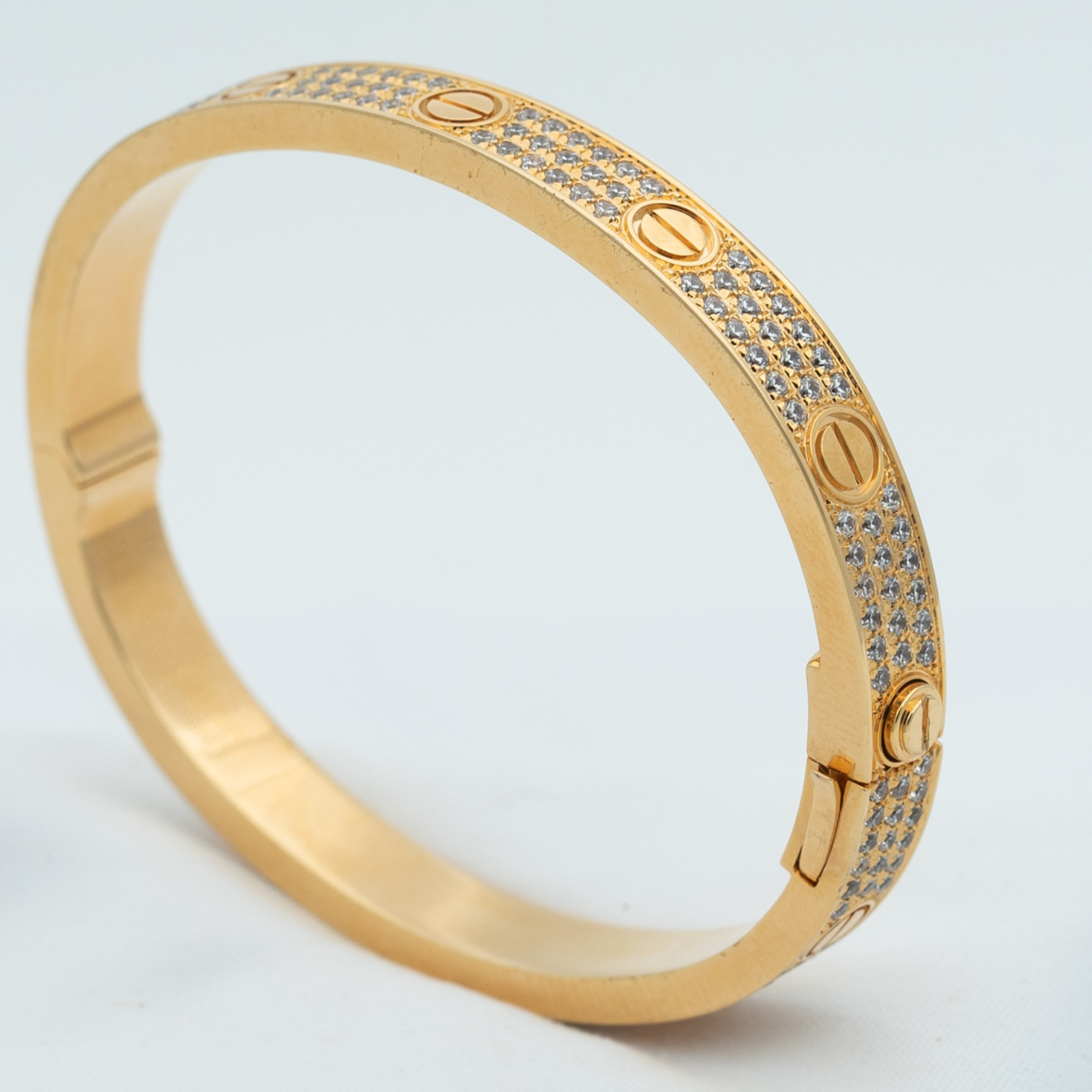 [Garvey ]LOVE BRACELET 6.1MM DIAMOND-PAVED