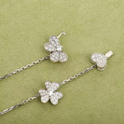 [Garvey ]FRIVOLE SILVER 9 FLOWERS NECKLACE
