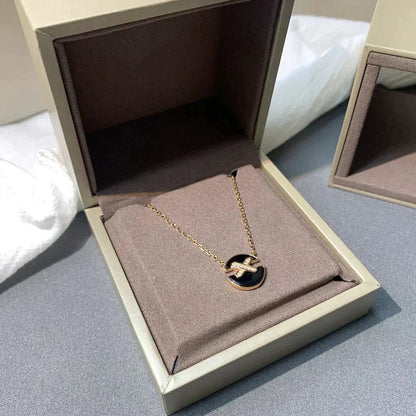[Garvey ]JEUX DE ROSE GOLD DIAMOND NECKLACE