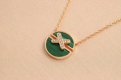 [Garvey ]JEUX DE ROSE GOLD DIAMOND NECKLACE