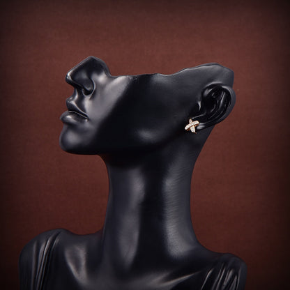 [Garvey ]JEUX DE GOLD DIAMOND EARRINGS