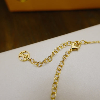 [Garvey ]BLOOMING SUPPLE NECKLACE BRASS
