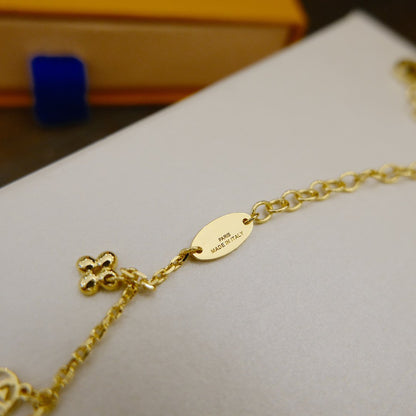 [Garvey ]BLOOMING SUPPLE NECKLACE BRASS