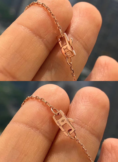 [Garvey ]BLOSSOM PENDANT PINK GOLD AND DIAMOND