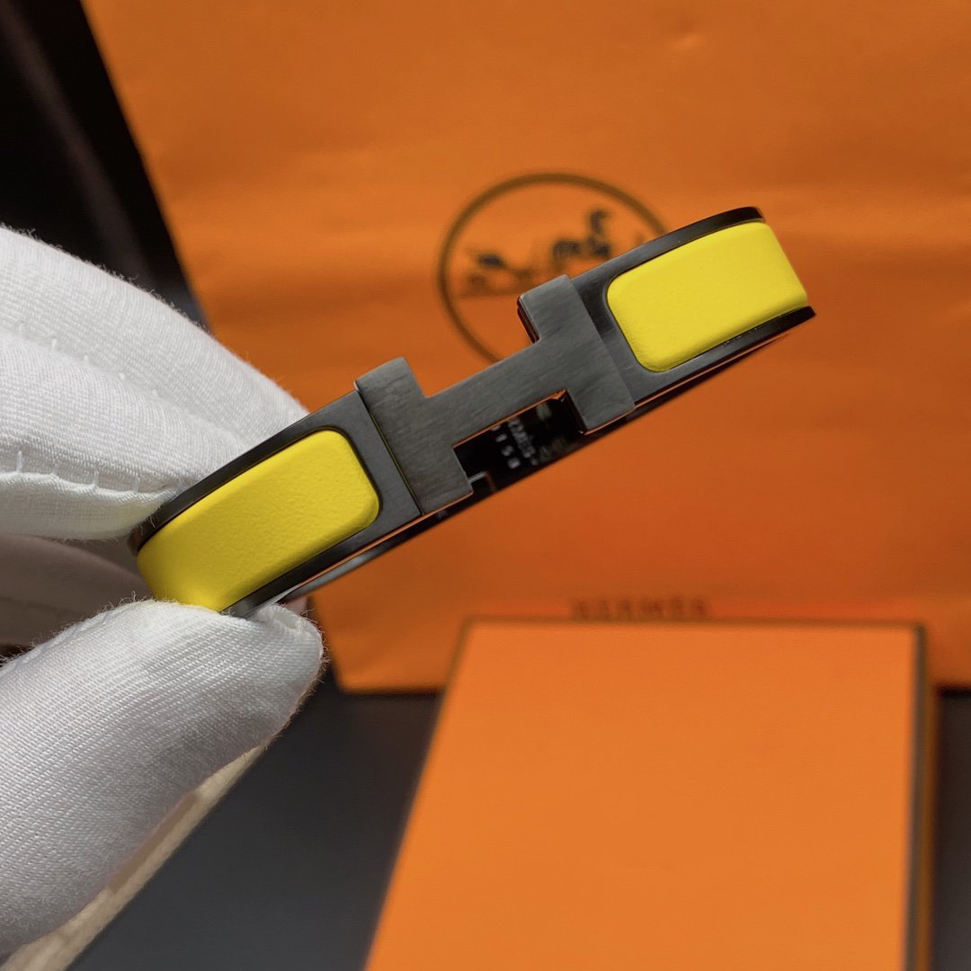 [Garvey ]CLIC HM SO BLACK YELLOW BRACELET