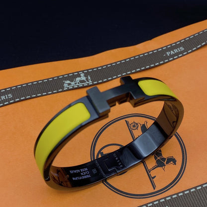 [Garvey ]CLIC HM SO BLACK YELLOW BRACELET