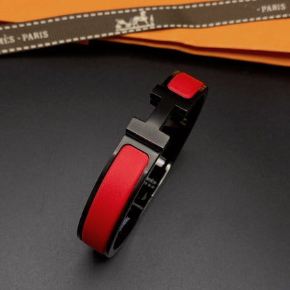 [Garvey ]CLIC HM SO BLACK RED BRACELET