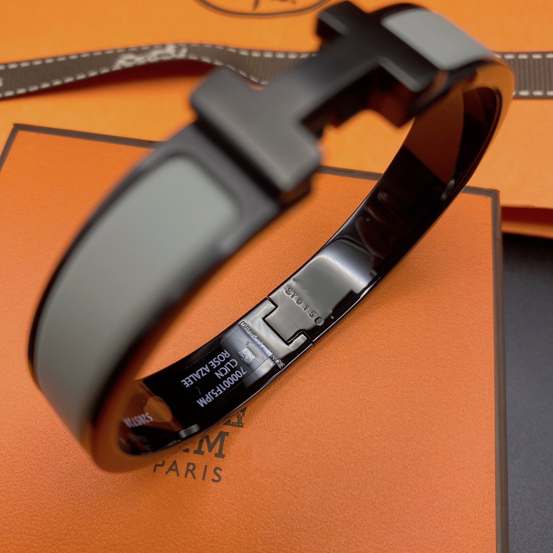 [Garvey ]CLIC HM SO BLACK GREY BRACELET
