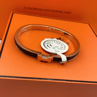 [Garvey ]CLASSIC HM CLIC BLACK 8MM ENAMEL BRACELET