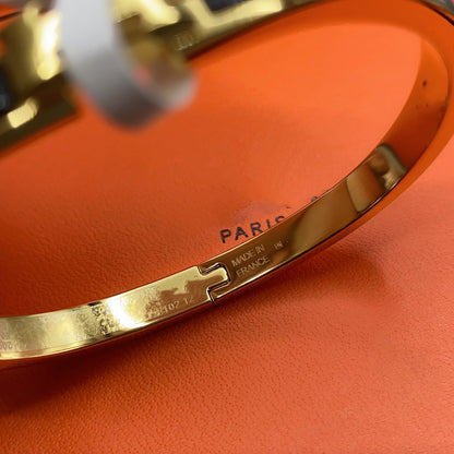 [Garvey ]CLASSIC HM CLIC BLACK 8MM ENAMEL BRACELET