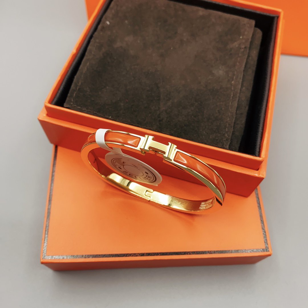 [Garvey ]CLASSIC HM CLIC RED 8MM ENAMEL BRACELET