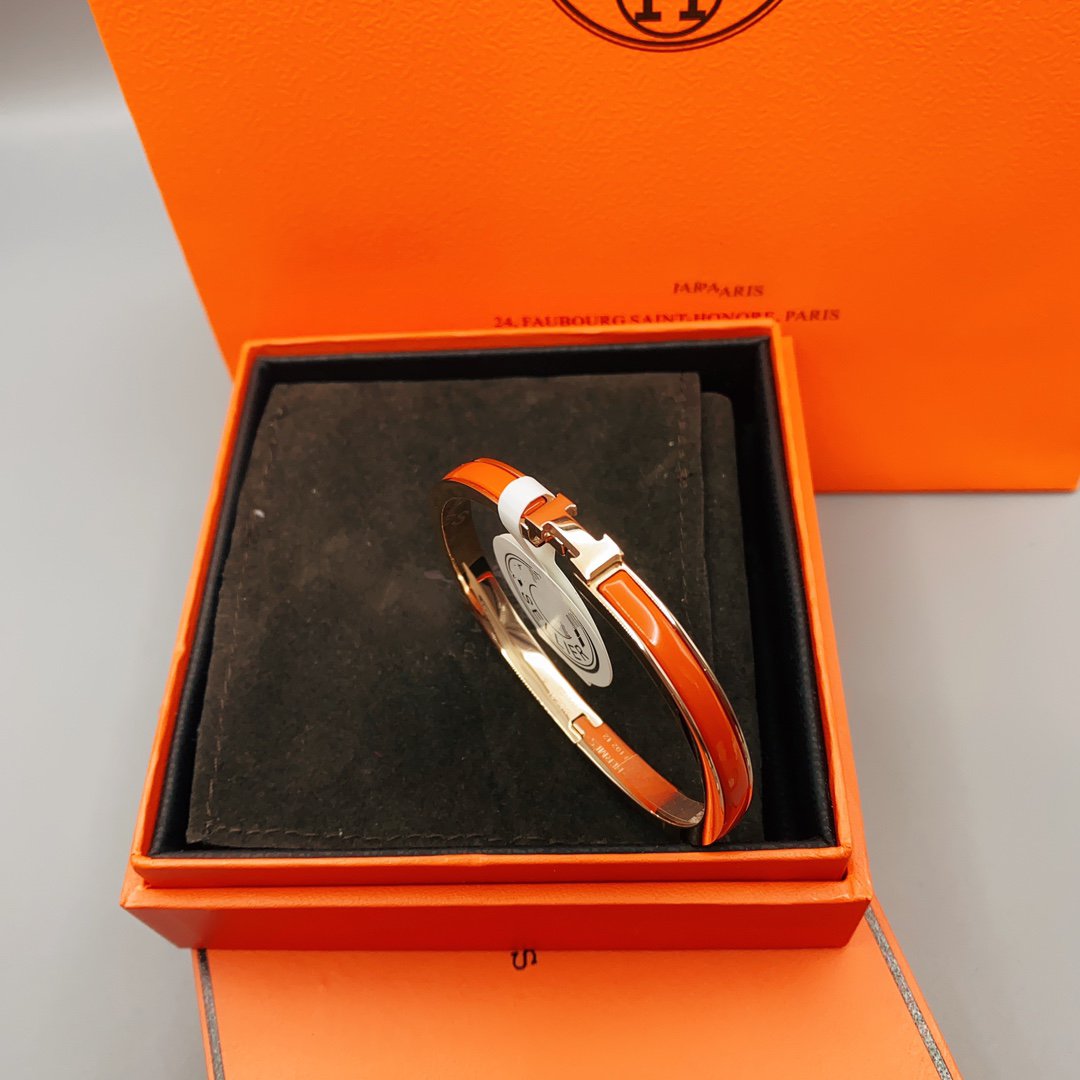 [Garvey ]CLASSIC HM CLIC RED 8MM ENAMEL BRACELET