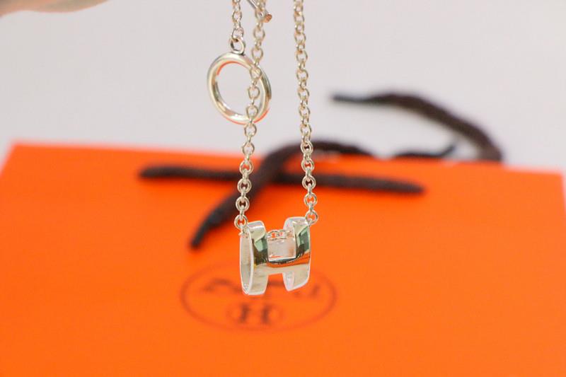 [Garvey ]HM NECKLACE H LETTER OVAL SERIES