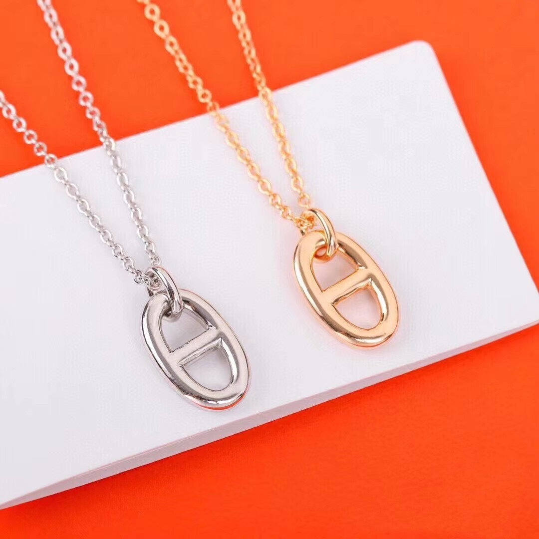 [Garvey ]HM PIG NOSE NECKLACE