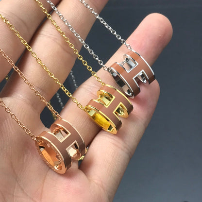 [Garvey ]H NECKLACE BROWN