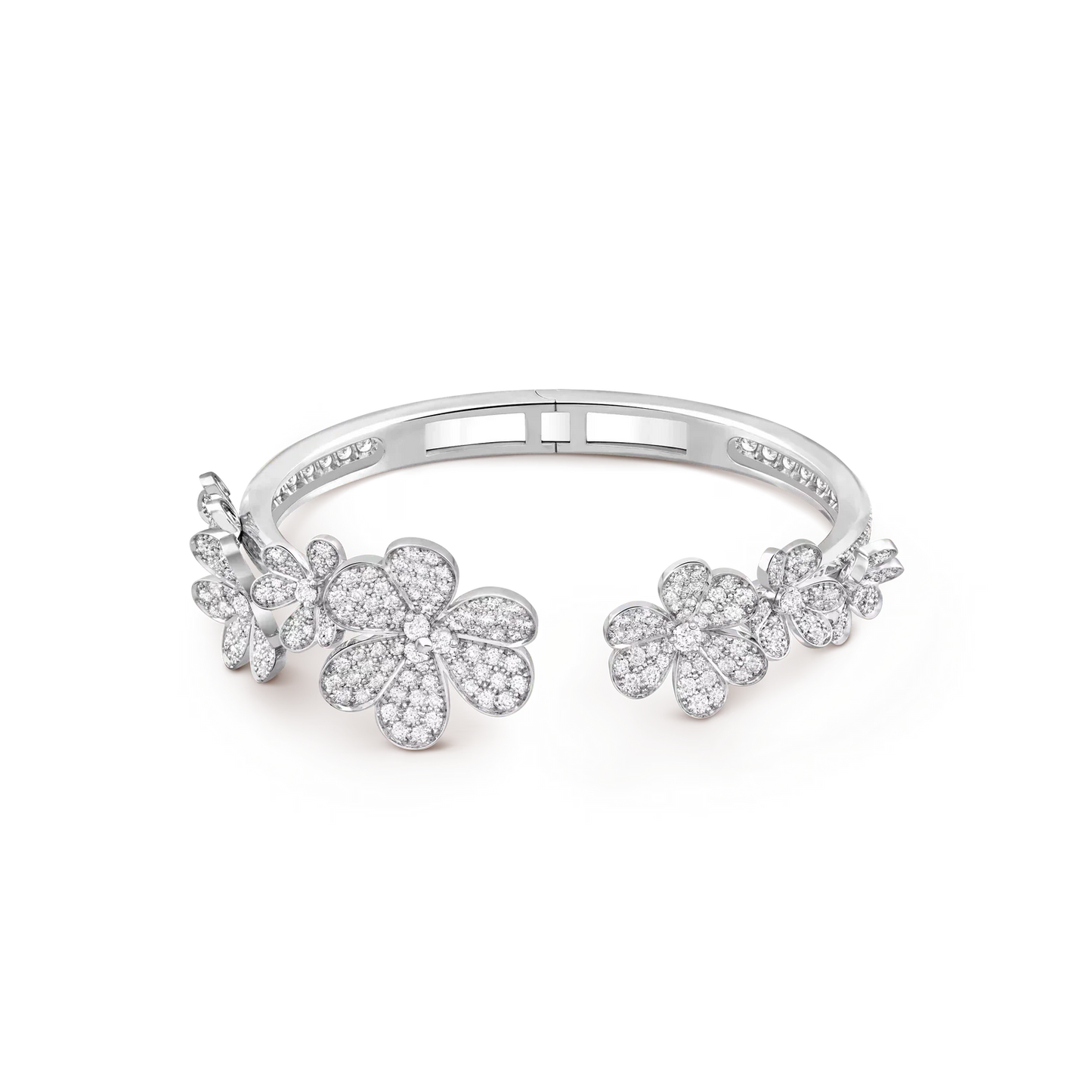 [Garvey]LUMINOUS BLOSSOM OPEN BANGLE