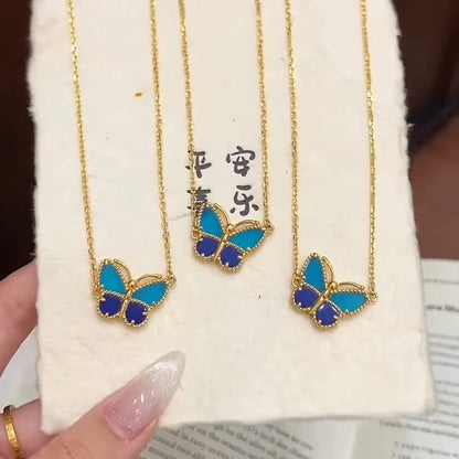 [Garvey] 2026 NEW LUCKY BUTTERFLY 1 MOTIFS NECKLACE